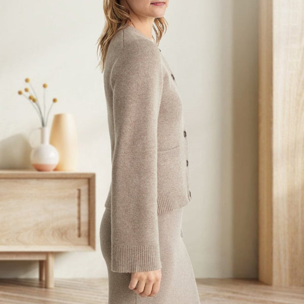 Eleganter Strick-Cardigan mit Taillenschnitt | Femininer Stil | Weich & Bequem