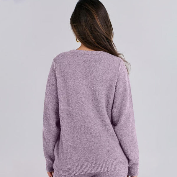 Gemütliches Strick-Set mit Pullover und Hose | Bequem und Stilvoll | Perfekt für Zuhause und Freizeit