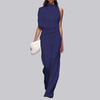 Eleganter Jumpsuit | Hochgeschlossenes Design | Perfekt für Abendveranstaltungen | Fließende Silhouette