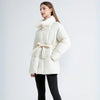 Taillierte Steppjacke mit Gürtel | Wärmend und Elegant | Perfekt für Winter