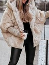 Damen-Winterjacke mit Kunstfellkapuze | Warm | Stylisch und Bequem