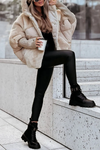 Damen-Winterjacke mit Kunstfellkapuze | Warm | Stylisch und Bequem