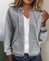 Strickjacke im Karomuster | Lässiger Stil | Alltagstauglich | Weiches Material