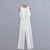 Minimalistischer Jumpsuit | Ärmellos mit Rundhalsausschnitt | Perfekt für Büro und Events | Moderner Schnitt