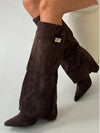 Kniehohe Stiefel mit Absatz | Eleganz & Vielseitigkeit | Perfekt für Herbst und Winter