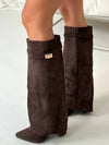 Kniehohe Stiefel mit Absatz | Eleganz & Vielseitigkeit | Perfekt für Herbst und Winter