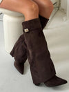 Kniehohe Stiefel mit Absatz | Eleganz & Vielseitigkeit | Perfekt für Herbst und Winter