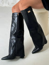 Kniehohe Stiefel mit Absatz | Eleganz & Vielseitigkeit | Perfekt für Herbst und Winter