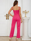 Romantischer Jumpsuit | Herz-Ausschnitt | Perfekt für Partys und Abendanlässe | Figurbetonter Schnitt