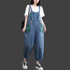 Lässige Denim-Overalls | Bequemer Schnitt | Alltagstauglich | Leichtes Material