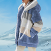 Kuschelige Colorblock-Fleecejacke | Warm & Stylisch | Winter Must-Have