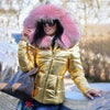 Luxuriöse Steppjacke mit Kunstpelzkapuze | Elegant | Wärmend & Stilvoll