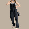 Stylische Latzhose | Gerade Passform | Perfekt für Freizeit und Streetstyle | Robustes Design