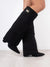 Kniehohe Stiefel mit Absatz | Eleganz & Vielseitigkeit | Perfekt für Herbst und Winter