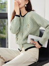 Knopf-Strickjacke mit Details | Alltagstauglich & Elegant | Zeitloses Design