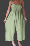Luftiger Bandeau-Jumpsuit | Fließender Schnitt | Perfekt für Sommer und Urlaub | Bequemer Stil