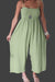 Luftiger Bandeau-Jumpsuit | Fließender Schnitt | Perfekt für Sommer und Urlaub | Bequemer Stil