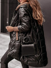 Steppjacke mit Kapuze | Polyester | Warm und Lässig