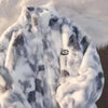 Flauschige Jacke mit Muster | Stylisch & Kuschelig | Perfekt für kalte Tage