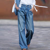 Weite High-Waist Jeans mit Bundfalten | Vintage-Look | Urban Casual Style