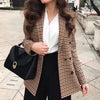 Karoblazer mit Doppelreiher | British Retro Vibes | Klassisch & Trendy
