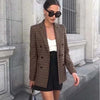 Karoblazer mit Doppelreiher | British Retro Vibes | Klassisch & Trendy