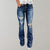 Distressed Bootcut Jeans | Vintage-Risse | Casual Street Style