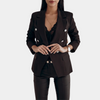 Eleganter Blazer mit Goldknöpfen | Power Suit Vibes | Feminin & Selbstbewusst