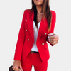 Eleganter Blazer mit Goldknöpfen | Power Suit Vibes | Feminin & Selbstbewusst