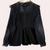 Bluse mit Spitze & Mesh-Details | Elegant Noir | Romantisch & Raffiniert