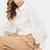 Bluse mit Ballonärmeln & Hemdkragen | Soft Volume Look | Elegant & Modern