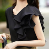 Asymmetrisches Rüschen-Shirt | Struktur & Stil | Modern Statement Look