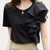 Asymmetrisches Rüschen-Shirt | Struktur & Stil | Modern Statement Look