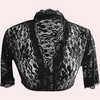 Spitzen-Bolero Crop-Top | Verführerisch & Edel | Perfektes Layering-Piece für besondere Looks
