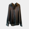 Satinhbluse mit V-Ausschnitt | Fließender Glanz | Eleganter Everyday-Look
