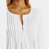 Bluse mit Knopfleiste & Faltenstruktur | Soft Elegance | Figurschmeichelnd & Feminin