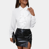 Bluse mit Rüschenfront | Modern Romance | Elegant & Ausdrucksstark