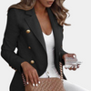 Blazer mit Goldknöpfen & Reverskragen | Power Elegance | Scharf & Stilvoll