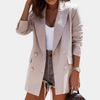 Longblazer mit Satin-Revers | Power Look | Modern & Elegant