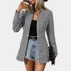 Blazer im Hahnentritt-Muster | Klassisch & Trendy | Streetstyle trifft Business