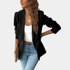 Blazer mit 3/4-Ärmeln & Raffung | Smart & Casual | Everyday Business-Look