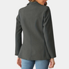 Blazer mit 3/4-Ärmeln & Raffung | Smart & Casual | Everyday Business-Look