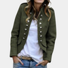 Military-Jacke mit Zierknöpfen | Urban Edge | Cool &a Strukturiert