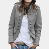 Military-Jacke mit Zierknöpfen | Urban Edge | Cool &a Strukturiert