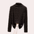 Langarmshirt mit Strukturmuster & Stehkragen | Texture Chic | Elegant & Cozy