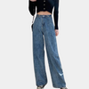 Straight Leg Jeans mit High Waist | Clean Cut | Casual Street Look