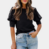 T-Shirt mit Puffärmeln | Feminine Basics | Soft & Stylisch