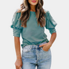 T-Shirt mit Puffärmeln | Feminine Basics | Soft & Stylisch