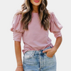 T-Shirt mit Puffärmeln | Feminine Basics | Soft & Stylisch