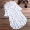 Langbluse mit floralem Allover-Print | Relaxed Nature Look | Bequem & Feminin